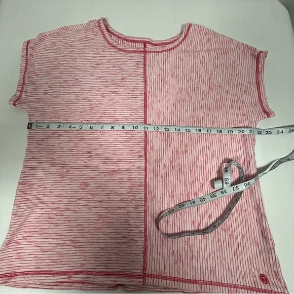 2 for$15 Talbots Sporty Striped Short Sleeve Tee - Picture 5 of 11